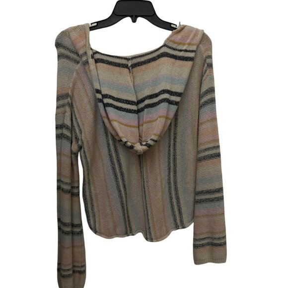 Paisley Billabong Pullover Sweater Hoodie Bohemian Womens Size Small - Picture 3 of 5